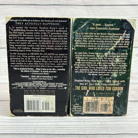 VTG Stephen King Lot of 6 Paperback Books Various Titles Horror Reader Copies PB - Picture 9 of 16